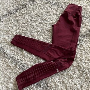 Alo high rise moto leggings